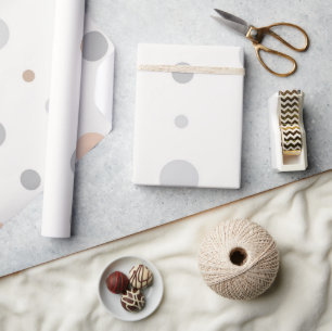 Multicolor Pastel Polka Dots Geschenkpapier