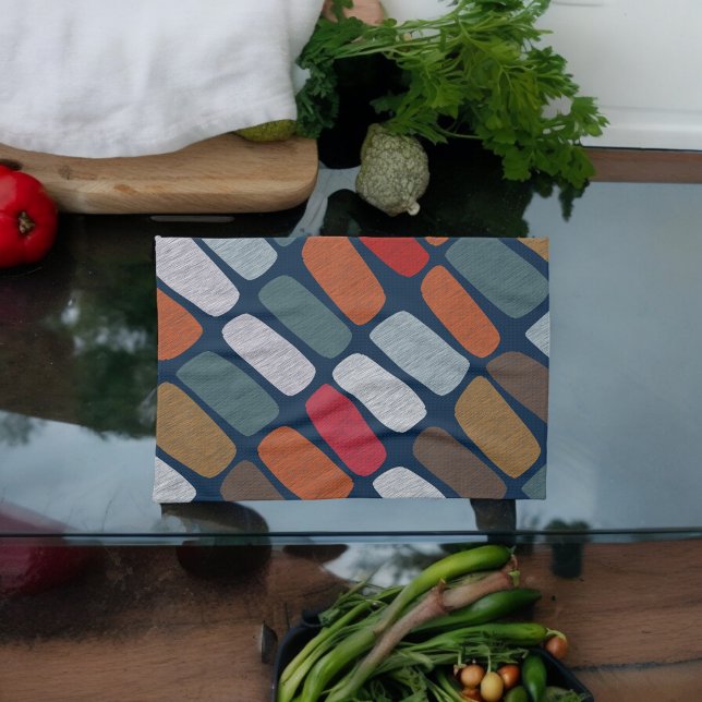 Multicolor Pebbles Geschirrtuch (Kitchen Towel)