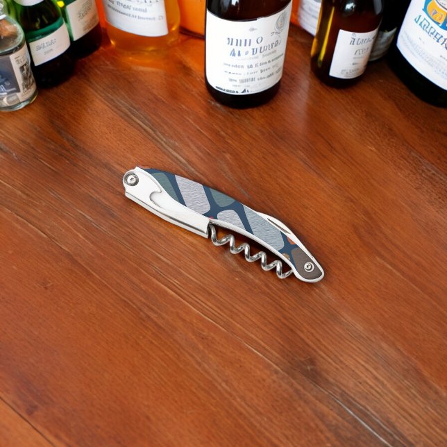 Multicolor Pebbles Kellnermesser (Corkscrew Bottle Opener)