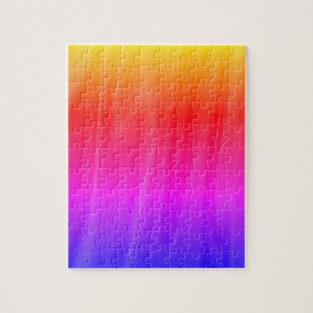 Multicolor Shadow Colors Abstract Colorful 2020 Puzzle (Vertikal)