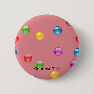Multicolor Shiny Punkt Confetti DIY Hintergrund Button