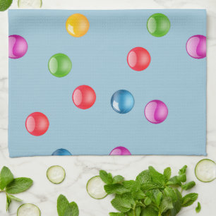 Multicolor Shiny Punkt Confetti DIY Hintergrund Geschirrtuch