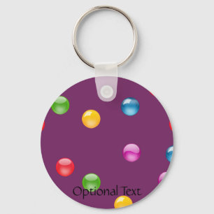 Multicolor Shiny Punkt Confetti DIY Hintergrund Schlüsselanhänger