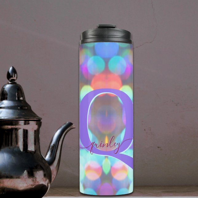 Multicolor Sparkle Thermal Tumbler Thermosbecher (Von Creator hochgeladen)