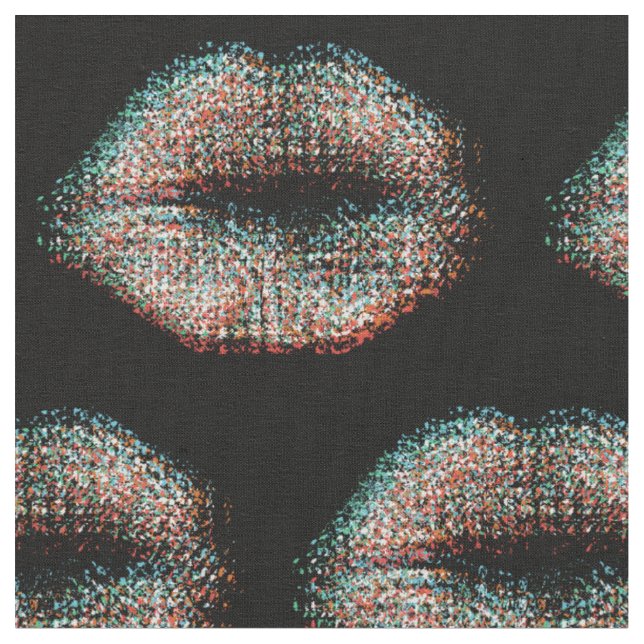 Multicolor Stillips #5 Stoff (Nahaufnahme)