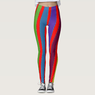 Multicolor-Streifen "Ratti_Creative_Arts"-Leggings Leggings