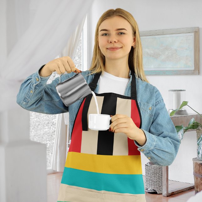 Multicolor Streifen Schürze (Von Creator hochgeladen)