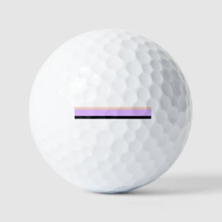 Multicolor Stripe Golfball