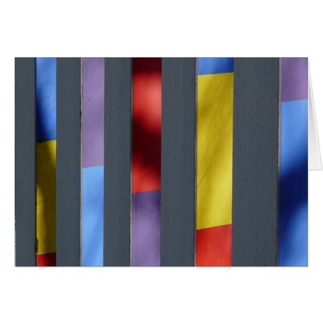 Multicolor Striped Artistic Tuch (Vorderseite (Horizontal))