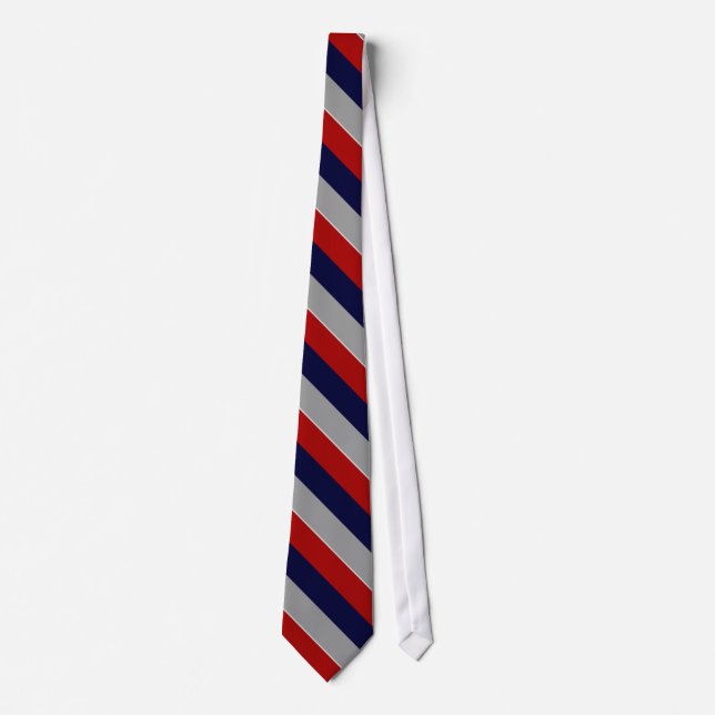 Multicolor Striping Krawatte (Vorderseite)