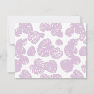 Multicolor Tropical Blätter 10 Mitteilungskarte