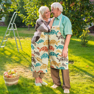 Multicolor Turtle Schürze