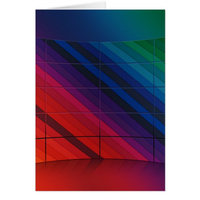 Multicolor-Übergang mit Gitter (Vorne)