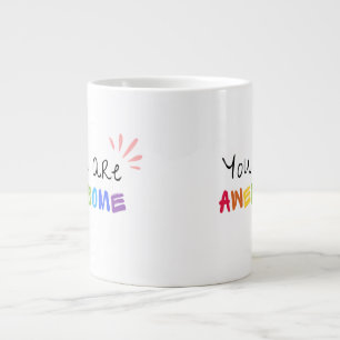 Multicolor Vibrant Positive Words Specialty Tasse