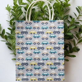 Multicolor Vintage Cars Cartoon Kleine Geschenktüte