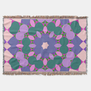 Multicolor-Vintage Decke