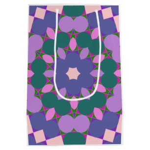 Multicolor-Vintage Mittlere Geschenktüte