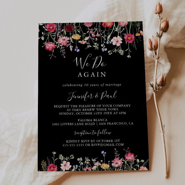 Multicolor-Wildblume: Wir machen wieder eine Neube Einladung (Von Creator hochgeladen)