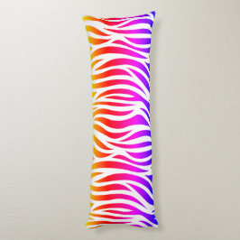 Multicolor Zebra Druckkissen Seitenschläferkissen