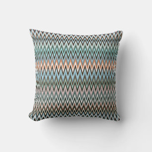 Multicolor Zigzag Muster Kissen