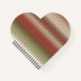 Multicolored boho  notizbuch