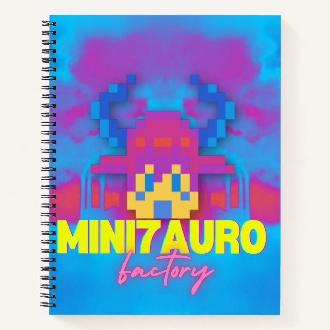 multicolored bull notizbuch (Vorderseite)