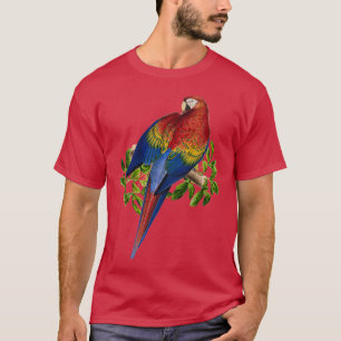 Multicolored parrot Tropical Bird T-Shirt