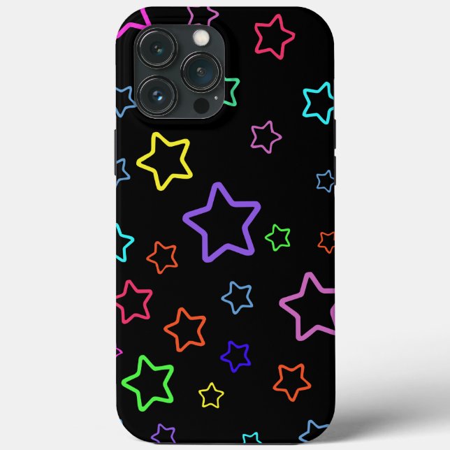 Multicolored Starry Night Case-Mate iPhone Hülle (Rückseite)