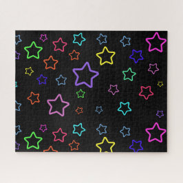 Multicolored Starry Night Puzzle