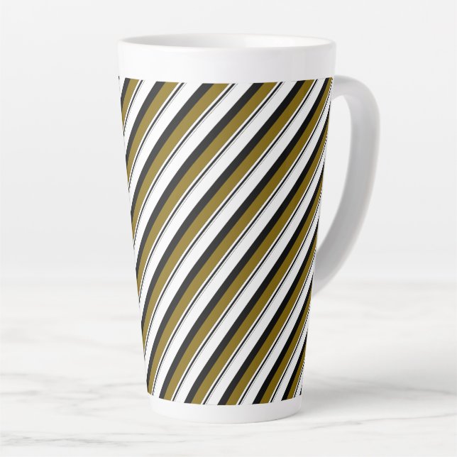 Multicolored Stripes Milchtasse (Rechte Ecke)
