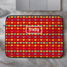 Multicolored stylish hand-drawn heart shapes