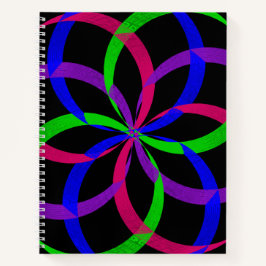 Multicore-Abbildung 8 Spiral-Notebook Notizbuch