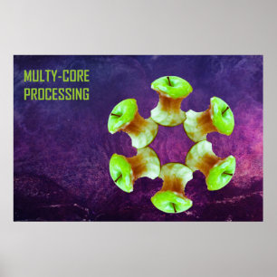 Multicore-Verarbeitung Poster