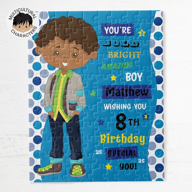 Multicultural Birthday Boy Puzzle (Von Creator hochgeladen)