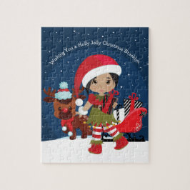 Multicultural Girl Elf Puzzle