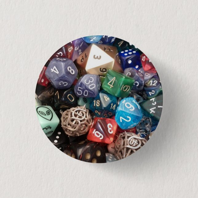 MultiDice Knopf 2 Button (Vorderseite)