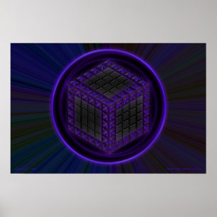 Multidimensionaler Quantenausdruck Poster