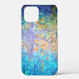 Multifarben-Abstraktkunst-Malerei iPhone 12 Pro Hülle