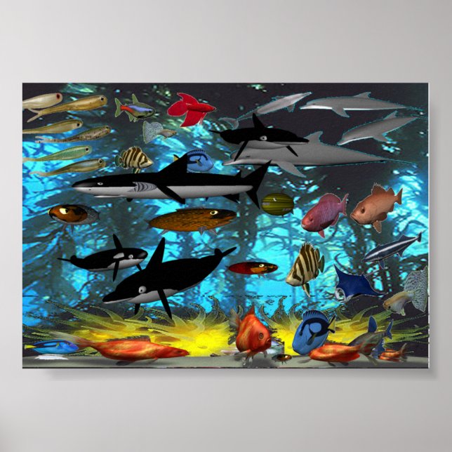 MULTIFISH POSTER (Vorne)
