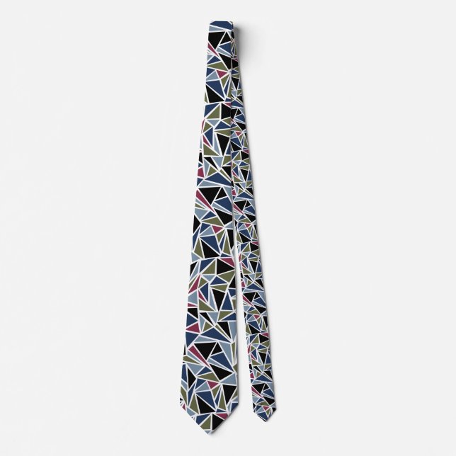 Multigeometric Men’s Tie Krawatte (Vorderseite)