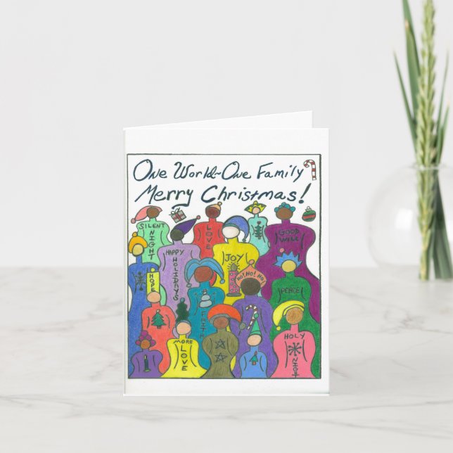 multikulturell karte (Vorderseite)