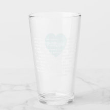 Multilingual Liebe Tumbler Minze Blue Custom Desig
