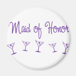 MultiMartini-MaidHonor-Purp Magnet