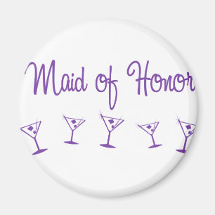 MultiMartini-MaidHonor-Purp Magnet