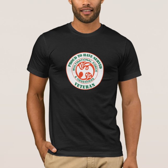 Multinational Force & Observers Veteraan T-Shirt (Vorderseite)