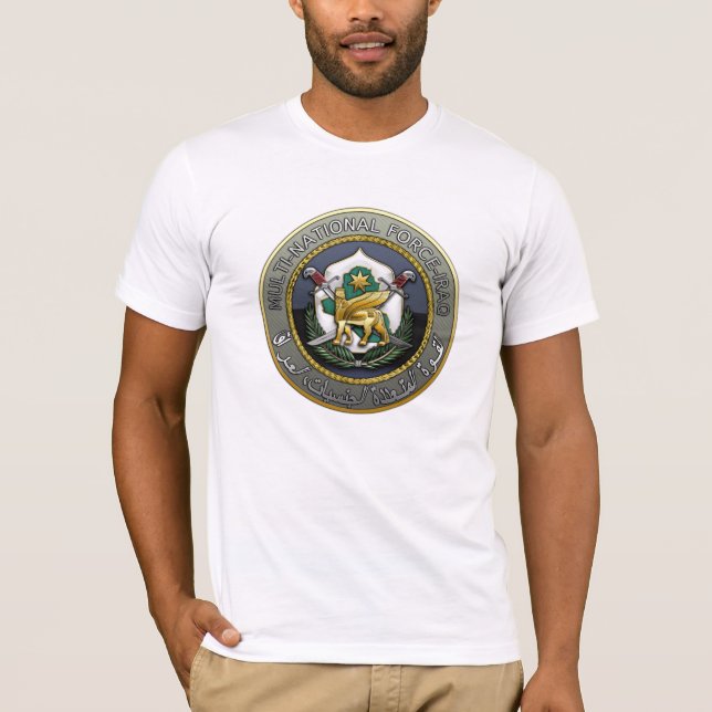 Multinationale Truppe - Irak T-Shirt (Vorderseite)