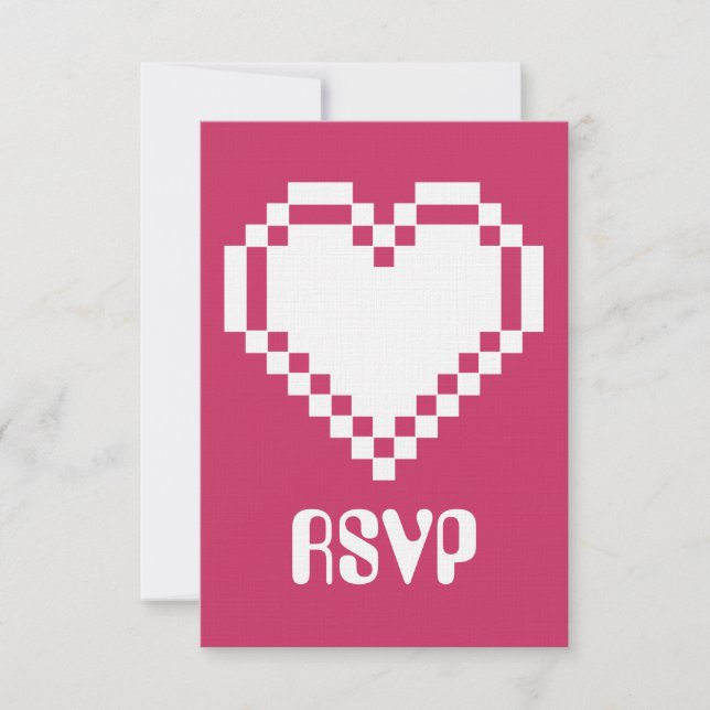 Multiplayer-Modus auf der Raspberry-RSVP-Karte RSVP Karte (Vorderseite)