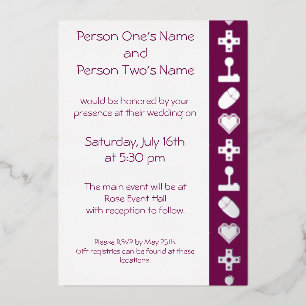 Multiplayer-Modus im Weinfoil-Modus Folieneinladung