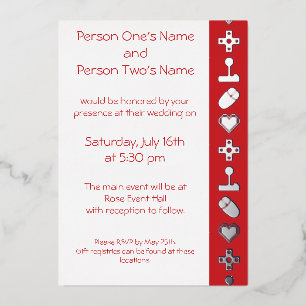 Multiplayer-Modus in Cherry Foil Einladung