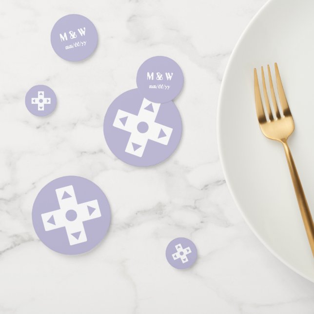 Multiplayer-Modus in Lavender Table Confetti Konfetti (Gruppe)